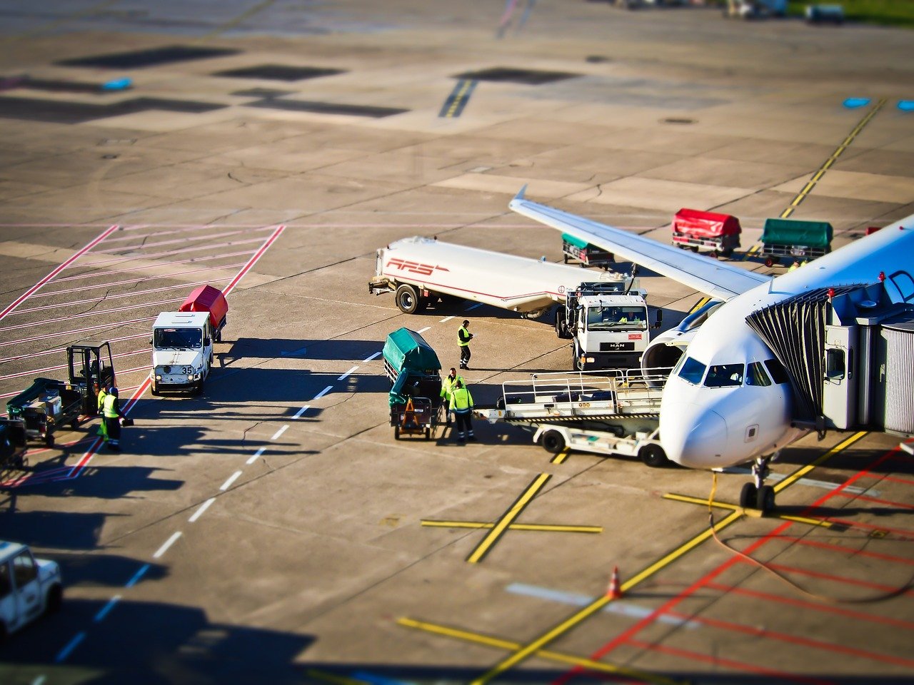 Freight forwarding at airport