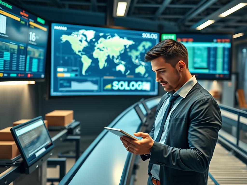 komponen sistem logistik modern